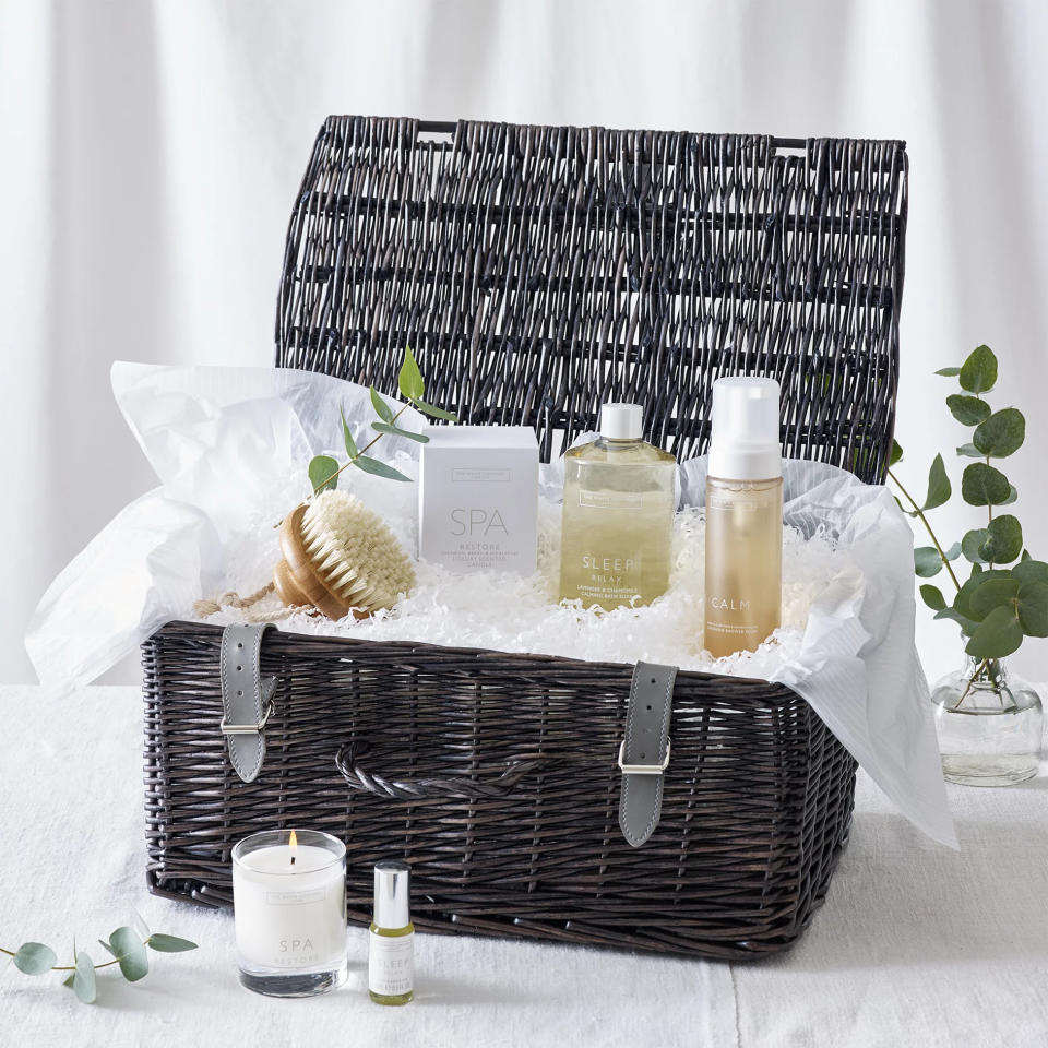 A luxury wellness hamper by The White Company. (The White Company)