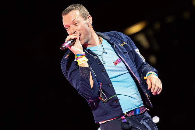 <p>TOBIAS STEINMAURER/APA/AFP via Getty</p> Chris Martin