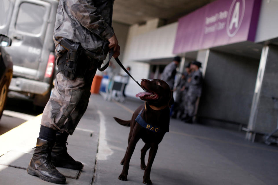 Security in Rio de Janeiro ahead of the Olympics