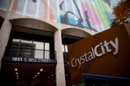 A building in the Crystal City area of Arlington, Virginia that Amazon.com is reportedly considering as part of its new second headquarters is seen in Arlington, Virginia, U.S. November 6, 2018. REUTERS/Al Drago