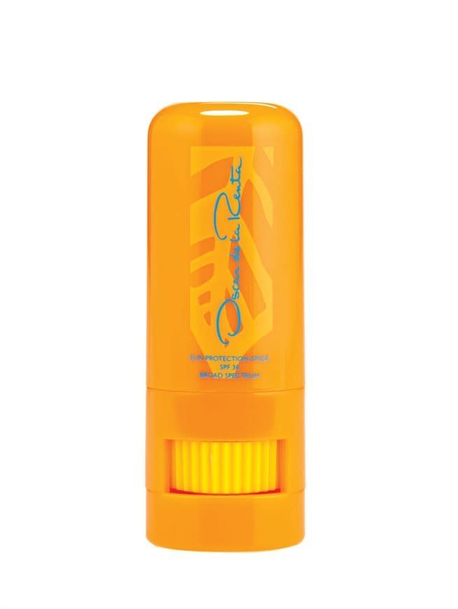 This pocket-size designer sunscreen can be used on your entire body, but it goes ankles and in between toes particularly well. $26, <a href="http://www.oscardelarenta.com/fragrance-and-beauty/shop-by-brand/l0066123/sun-protection-stick-spf-30" target="_blank">oscardelarenta.com</a>