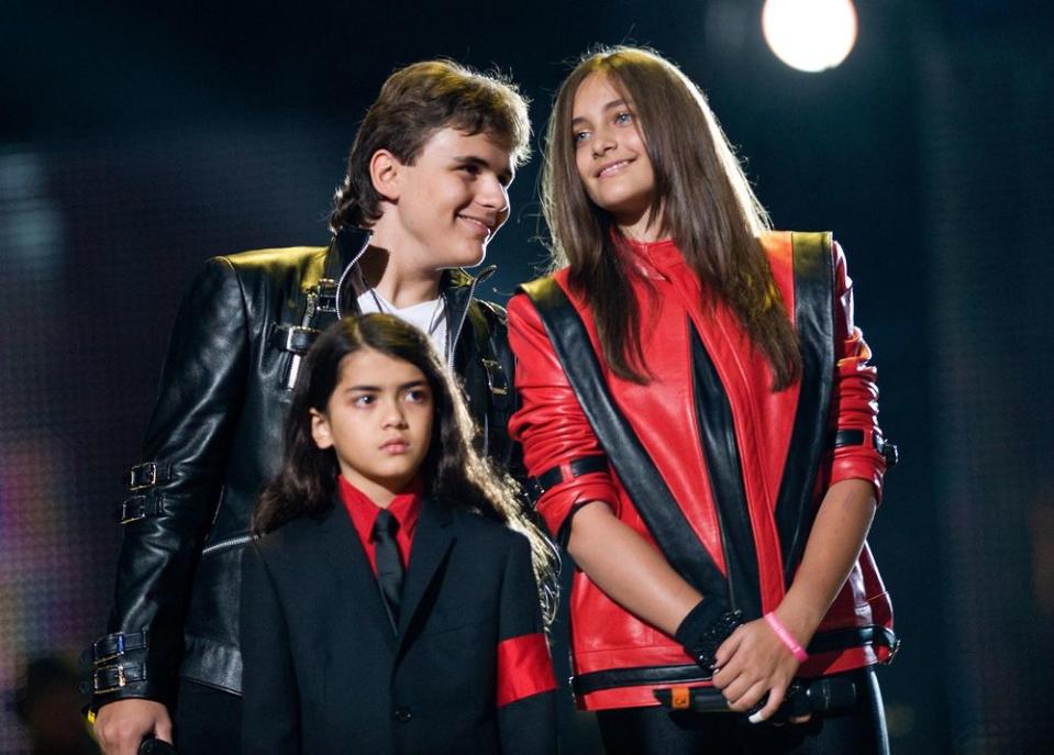 Prince Jackson, B.G. Jackson and Paris Jackson in 2011