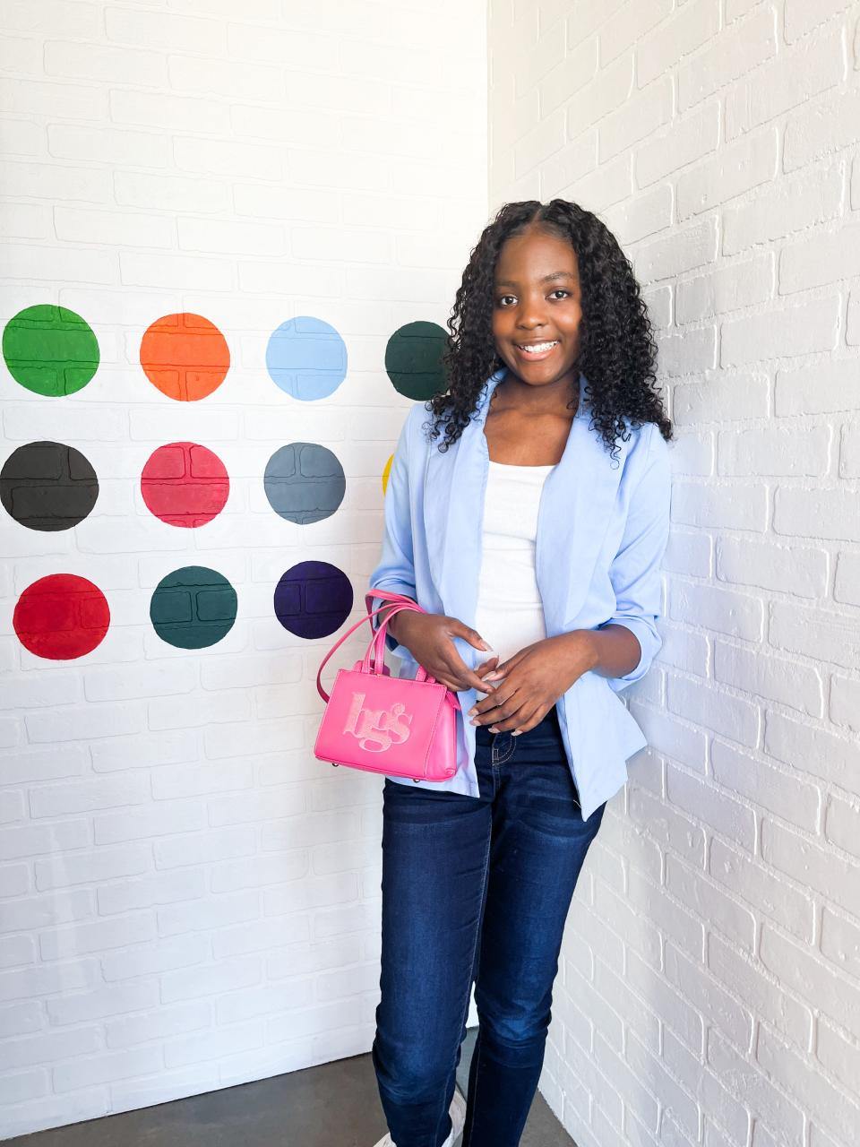 Kamaria Warren, 13, operates her own company, Brown Girls Stationery.