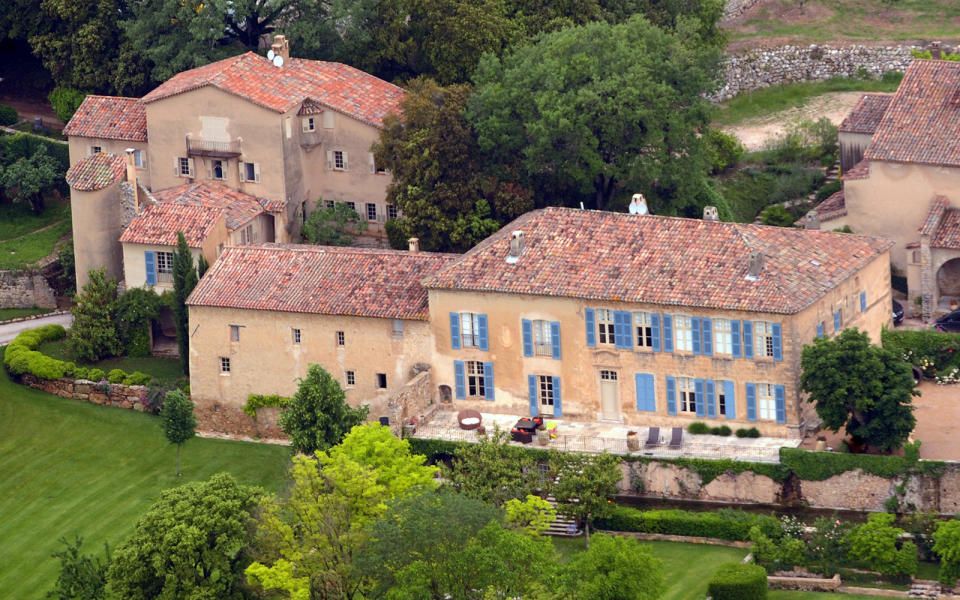 <p>Brad and Angie are known for traveling the world with their large brood, but when it came time to finally say "I do" the duo opted for Château Miraval, the family's estate in France. The on-site ancient stone chapel made for the perfect initimate ceremony backdrop. </p>