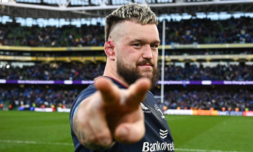 <span>Andrew Porter is looking forward to facing Northampton at Croke Park on Saturday – ‘you’re playing in a national stadium that means so much to this country.’</span><span>Photograph: Harry Murphy/Sportsfile/Getty Images</span>