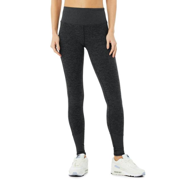 Alo Yoga High Waist Alosoft Lounge Legging In Multi