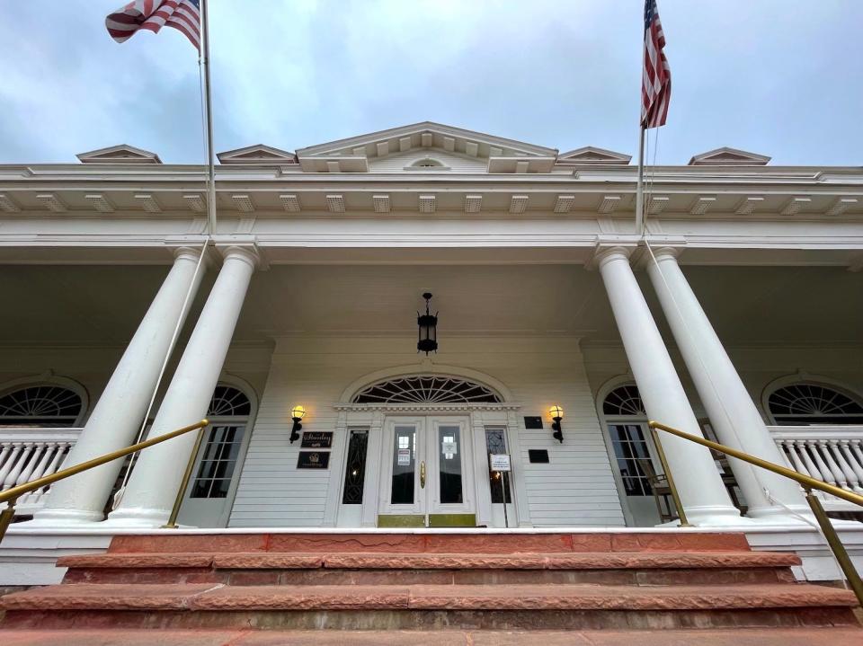 The Stanley Hotel in Estes, Colorado, where Stephen King was inspired to write "The Shining."