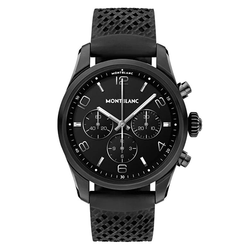 Montblanc Watch Summit 2+ Black Steel Smartwatch