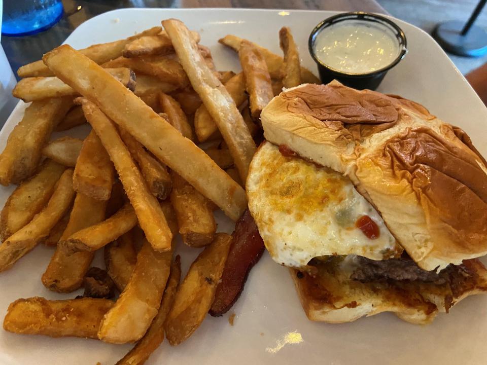 Plan your day around a long nap after this burger.