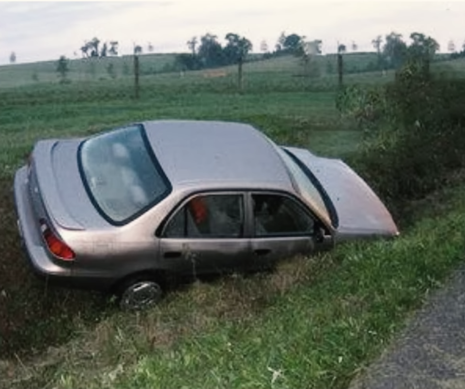 Brandon Swanson's car was found on the side of the road