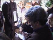  Premiere: The SF premiere gala benefitting the SF Boys & Girls Club!- George Lucas signing the backs of the tickets (most likely causing them to skyrocket in value) like the generous fellow he is.