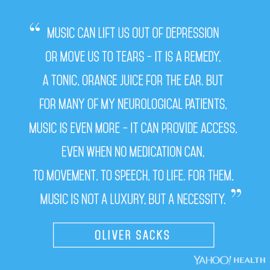 Oliver Sacks on the power of music