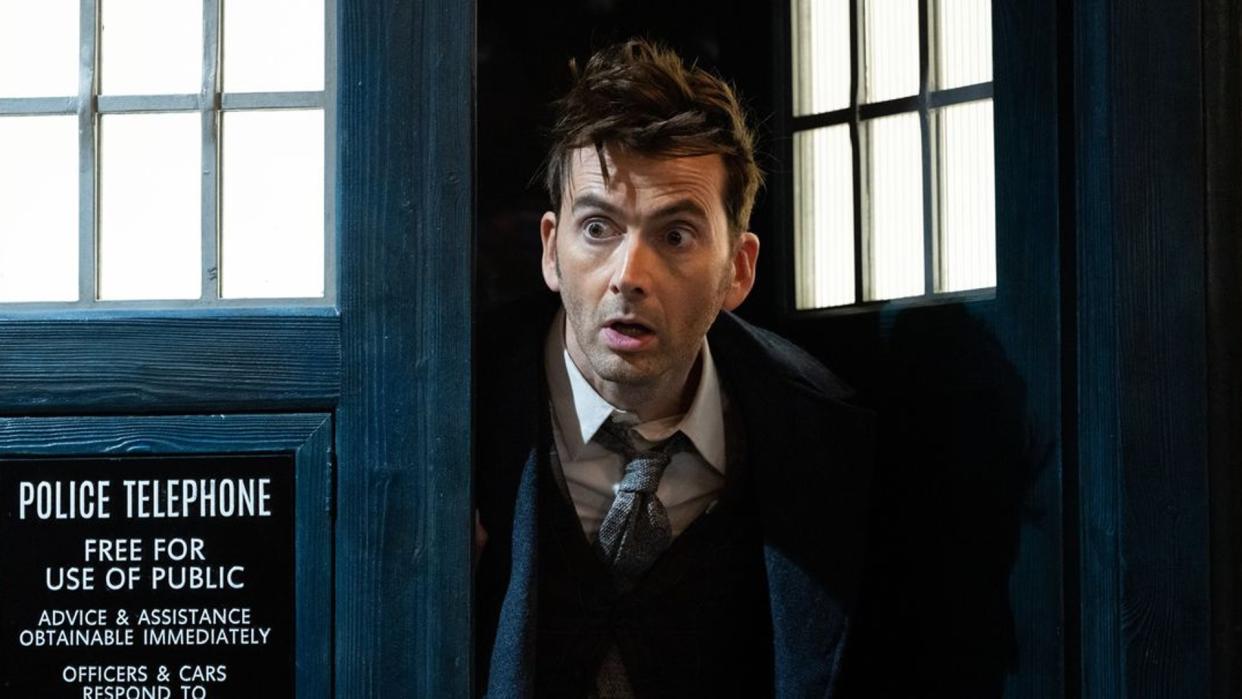  William Hartnell and David Tennant in Doctor Who. 