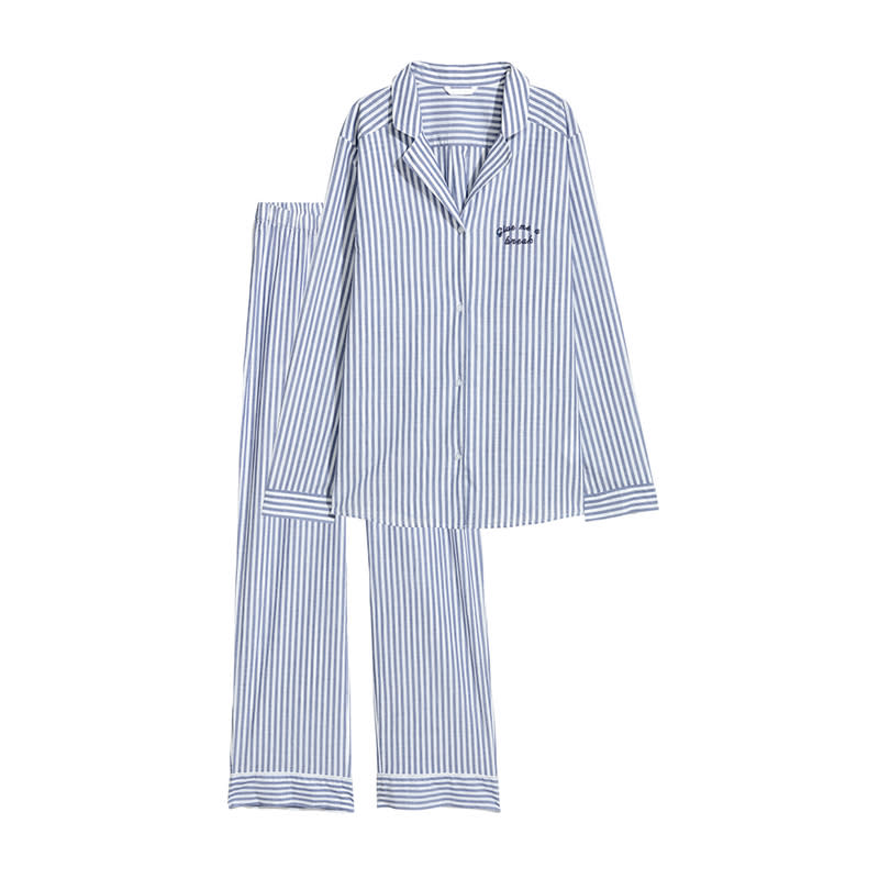 <a rel="nofollow noopener" href="http://rstyle.me/n/ctug3ychdw" target="_blank" data-ylk="slk:Pajama Shirt And Pants, H&M, $30;elm:context_link;itc:0;sec:content-canvas" class="link ">Pajama Shirt And Pants, H&M, $30</a><p> <strong>Related Articles</strong> <ul> <li><a rel="nofollow noopener" href="http://thezoereport.com/fashion/style-tips/box-of-style-ways-to-wear-cape-trend/?utm_source=yahoo&utm_medium=syndication" target="_blank" data-ylk="slk:The Key Styling Piece Your Wardrobe Needs;elm:context_link;itc:0;sec:content-canvas" class="link ">The Key Styling Piece Your Wardrobe Needs</a></li><li><a rel="nofollow noopener" href="http://thezoereport.com/entertainment/culture/emma-roberts-moon-juice-spirit-dust-iced-coffee-morning-routine/?utm_source=yahoo&utm_medium=syndication" target="_blank" data-ylk="slk:The Unexpected Thing Emma Roberts Drinks Every Morning;elm:context_link;itc:0;sec:content-canvas" class="link ">The Unexpected Thing Emma Roberts Drinks Every Morning</a></li><li><a rel="nofollow noopener" href="http://thezoereport.com/entertainment/culture/big-little-lies-2-filming/?utm_source=yahoo&utm_medium=syndication" target="_blank" data-ylk="slk:This Is When Big Little Lies Season Two Will Start Filming;elm:context_link;itc:0;sec:content-canvas" class="link ">This Is When <i>Big Little Lies</i> Season Two Will Start Filming</a></li> </ul> </p>