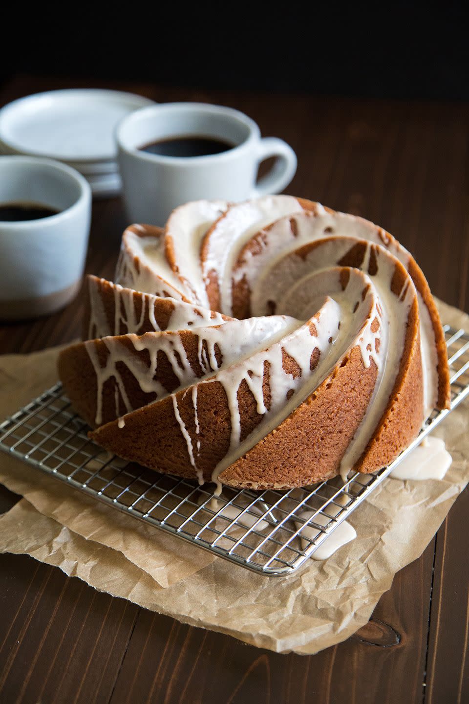 Eggnog Bundt Cake