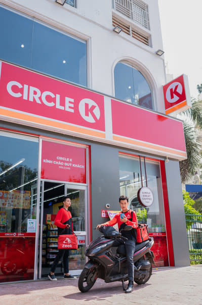 Zeek VN先以胡志明市10間Circle K為起步點，預期1年內可將線上業務覆蓋至全線共400間分店。