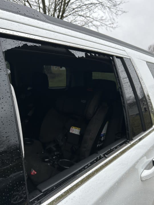 Several vehicles were broken into in Byron Township on March 5, 2024. (Courtesy Kent County Sheriff's Office)