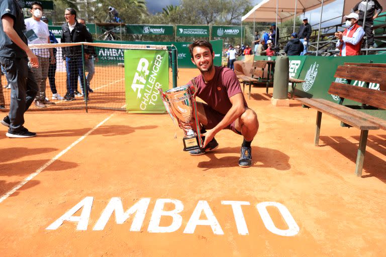 Thiago Tirante, campeón en Ecuador