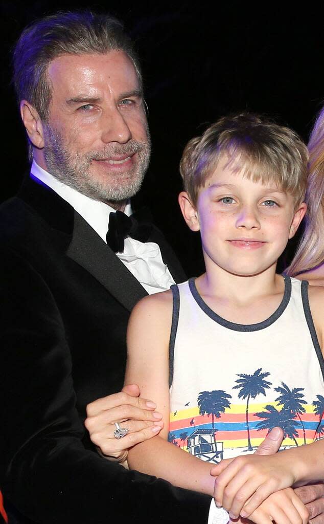 John Travolta and son Benjamin