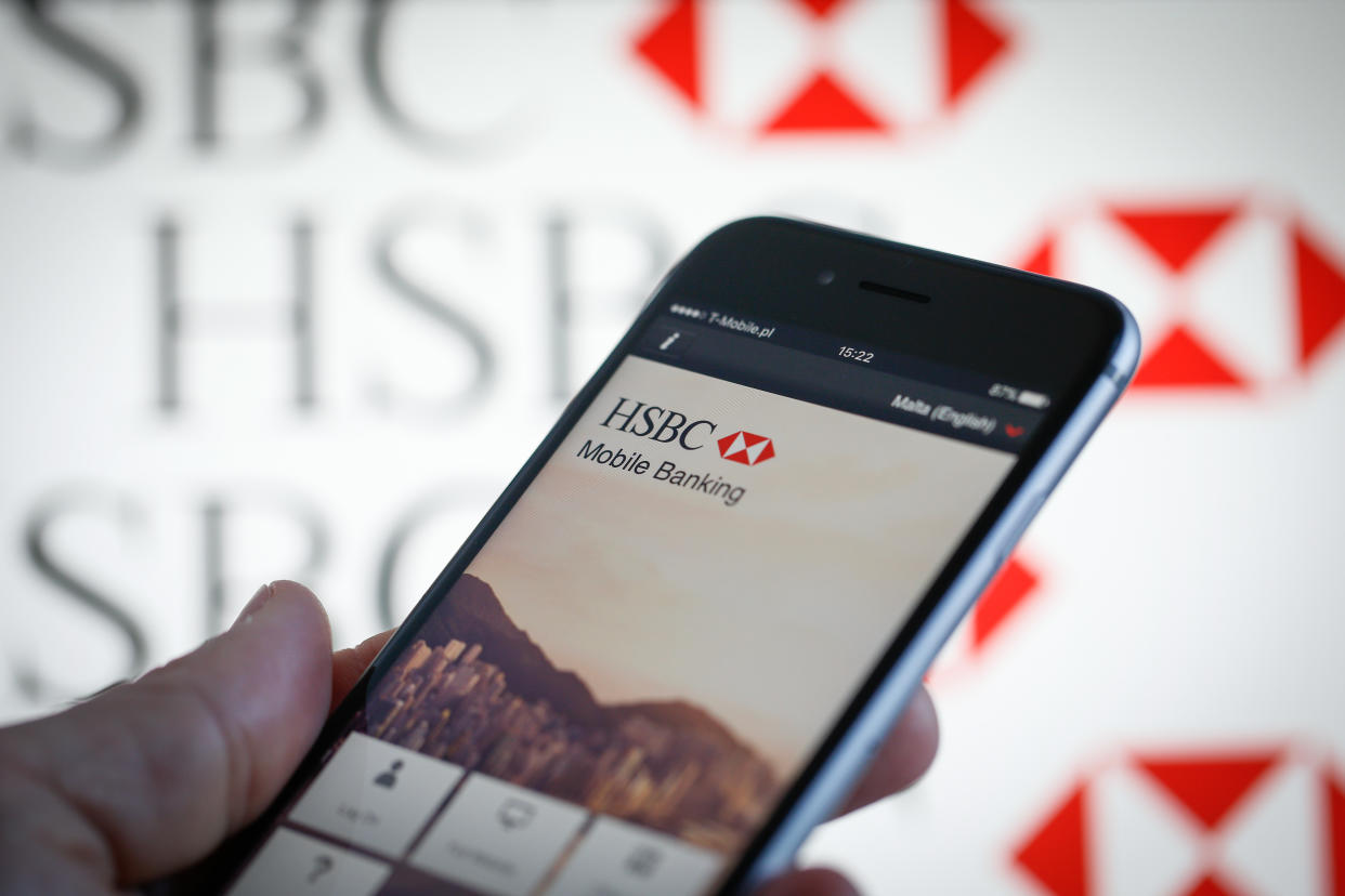 HSBC said customers should avoid offers that are 'too good to be true'. Photo: Jaap Arriens/NurPhoto via Getty 