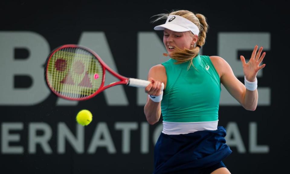 Harriet Dart is back in the main draw in Melbourne a year on from losing 6-0, 6-0 to Maria Sharapova.