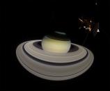 Saturn's rings - Worlds Beyond Earth