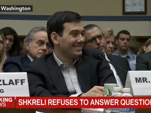 shkreli smiling