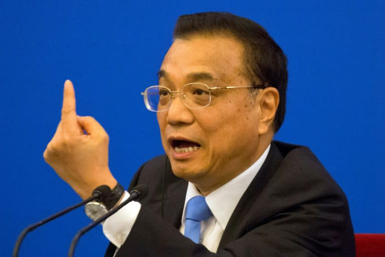 China's Premier Li Keqiang told the World Economic Forum it was essential to uphold free trade