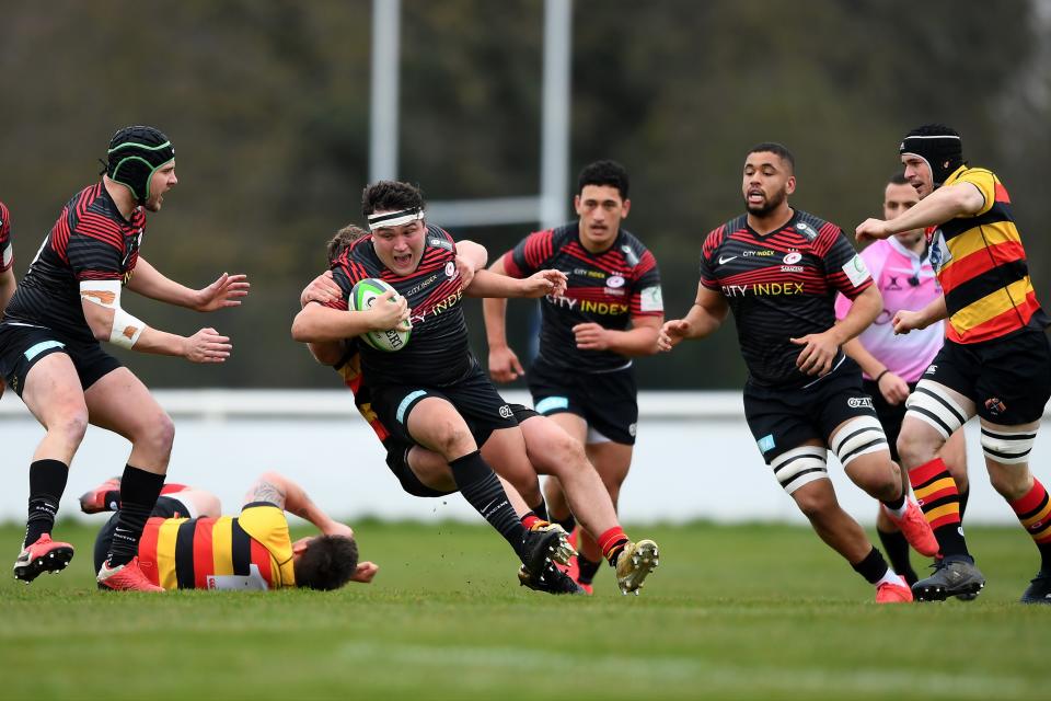 <p>Jamie George cannot wait for Saracens fans to return</p> (Getty Images)