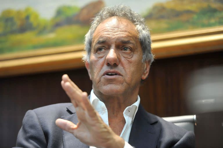 Daniel Scioli, ministro de Desarrollo Productivo