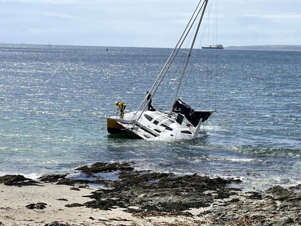 Falmouth Packet: Yacht rescue off St Mawes 