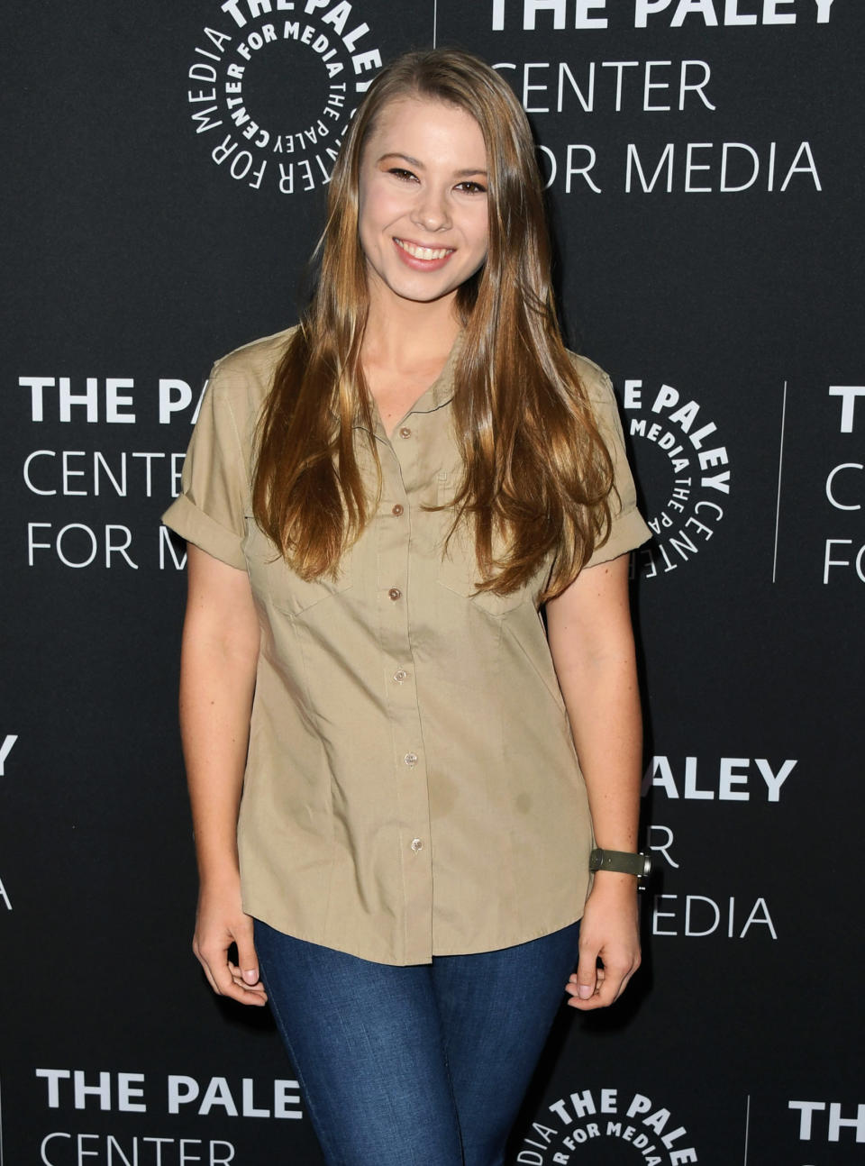 BEVERLY HILLS, CALIFORNIA - MAY 03:  Bindi Irwin attends The Paley Center For Media Presents: An Evening With The Irwins: "Crikey! It's The Irwins" Screening And Conversation at The Paley Center for Media on May 03, 2019 in Beverly Hills, California. (Photo by Jon Kopaloff/Getty Images)