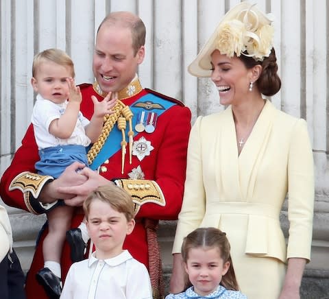 The Cambridge family - Credit: Getty