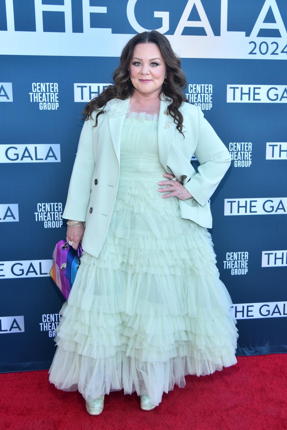 melissa mccarthy, tulle dress 