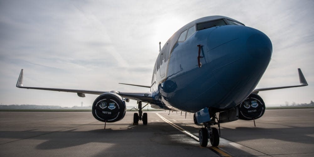 The C-40 aircraft at JBA are tasked with transporting top US government and military officials