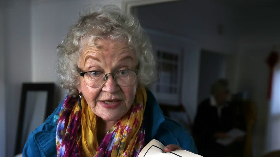 Artist Trina Robbins joined the staff of America's first Women's Liberation newspaper, the Berkeley-based 'It Ain't Me, Babe in 1970' showing past issues at Alta's home in Oakland, Calif., on Thursday, January 22, 2015. - Liz Hafalia/The San Francisco Chronicle/Getty Images