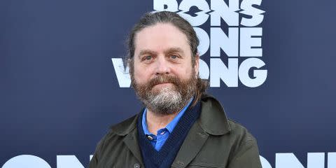 zach galifianakis attends the premiere of disney studios rons gone wrong at el capitan theatre on october 19, 2021 in los angeles