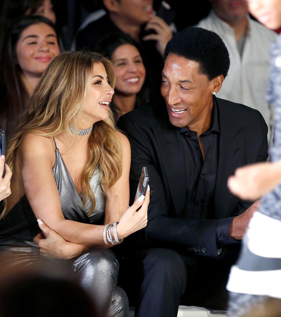 Scottie and Larsa Pippen