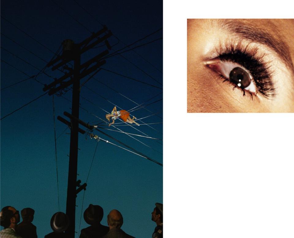 <i>7:12 pm, Redcliff Ave and Eye #10 (Telephone Wires),</i> 2012