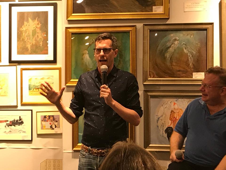 Brian Selznick, who was raised in East Brunswick, illustrated the 20th anniversary editions of the Harry Potter series and talks about the experience at Books of Wonder in New York.