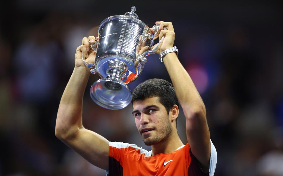 Alcaraz already has one Grand Slam title to his name - last year's US Open - Getty Images