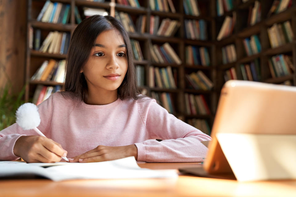 A slow device can seriously slow down the homework process. (Photo: Getty)