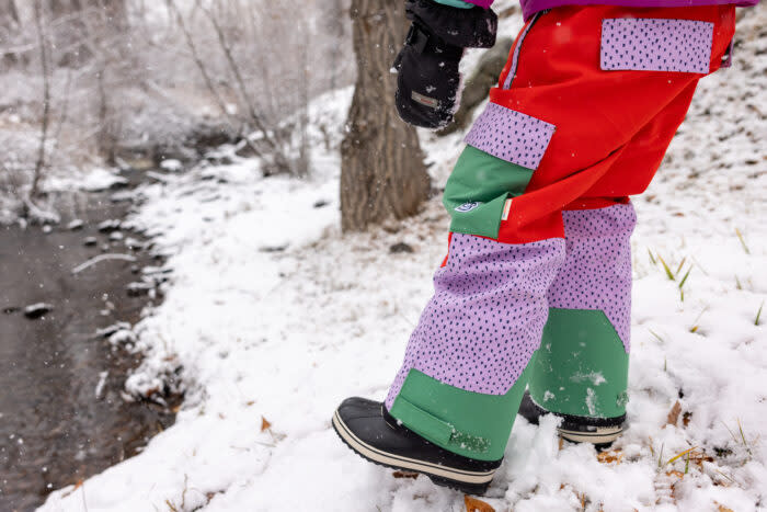 Our favorite kids’ snow gear has plenty of pockets to hold little treasures and snacks; (photo/Will Rochfort)