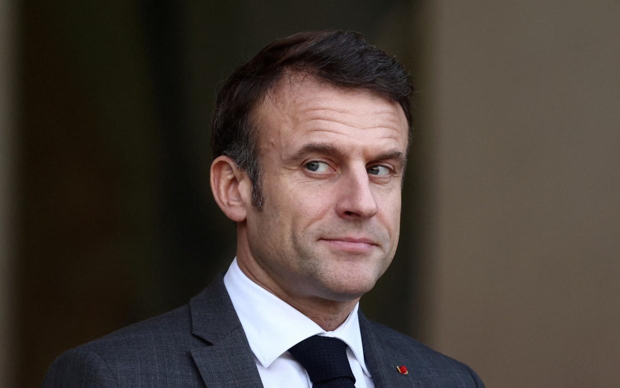 President Emmanuel Macron