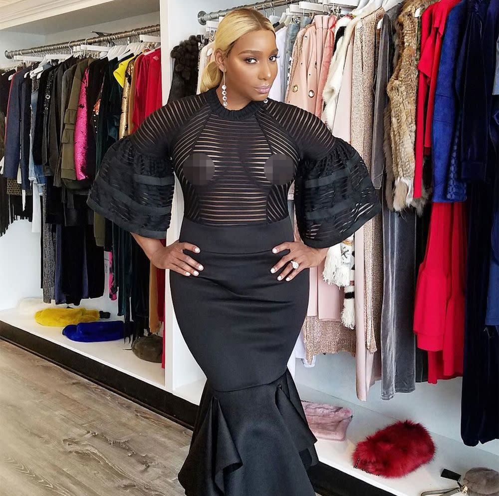 NeNe Leakes, 50, Posts Breast-Baring Photo, Compares Herself to Kim  Kardashian When People Complain - Yahoo Sport