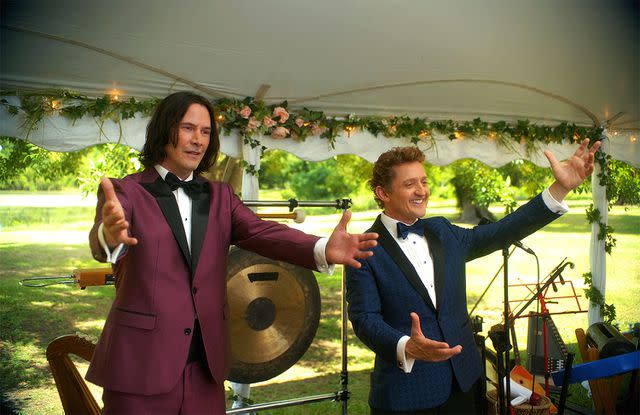 Courtesy Orion Pictures Keanu Reeves and Alex Winter in 'Bill & Ted Face the Music'