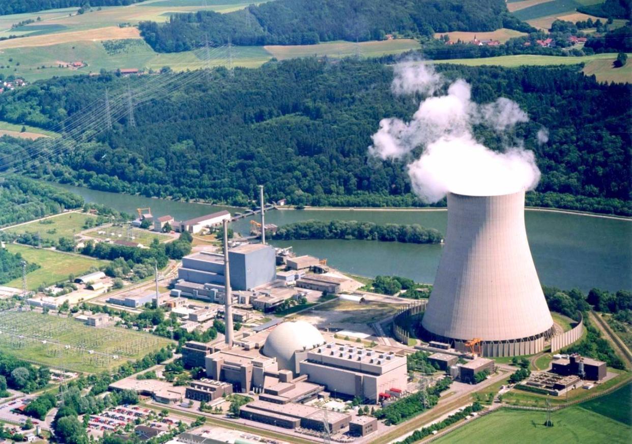 The Isar II Nuclear Power Plant near Essenbach, Germany was shut down Saturday. E.ON Kernkraft GmbH via Wikipedia