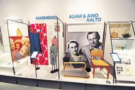 設計博物館：有Marimekko及Alvar Aalto品牌的簡明介紹，讓芬蘭設計的入門者認識。（馮柏偉攝）