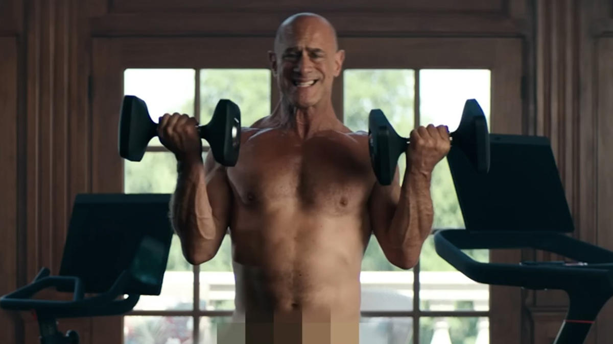 Christopher Meloni Strips Down To Work Out Nude In Eye Popping Peloton Ad