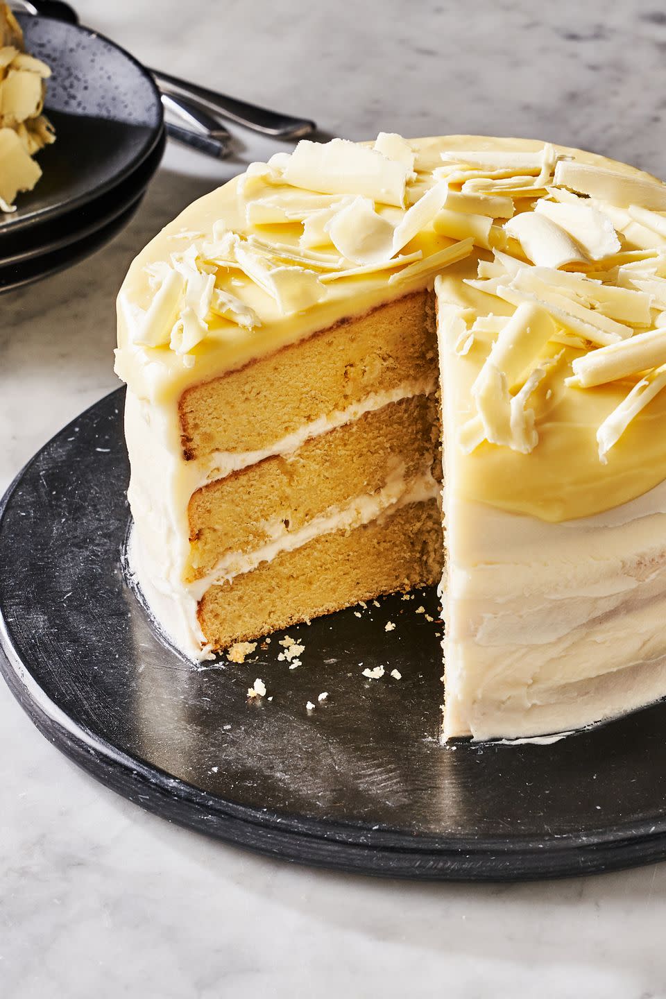 white chocolate cake